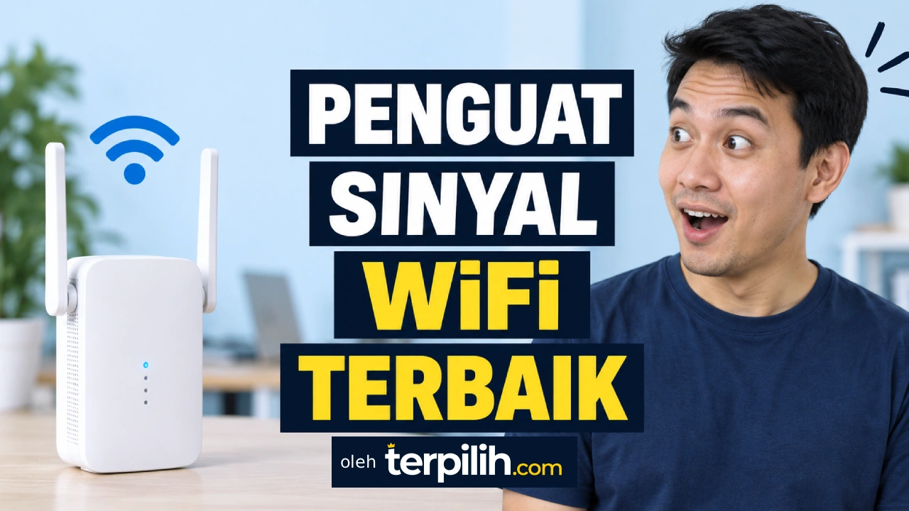 Penguat Sinyal WiFi Terbaik untuk Koneksi Lebih Stabil dan Cepat