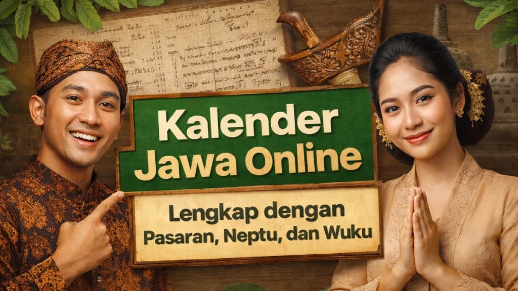 kalender Jawa online lengkap dengan pasaran neptu dan wuku